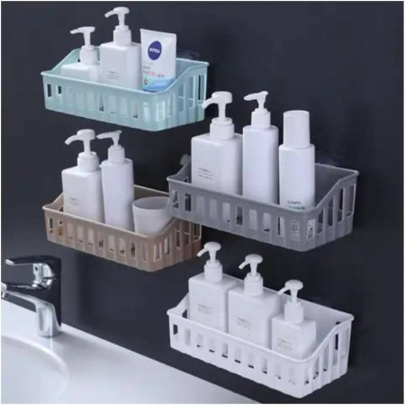 Bathroom Shelf Bathroom Adhesive Storage Rack